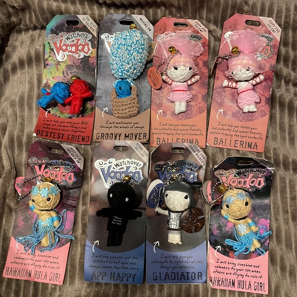 Watchover voodoo doll keychains - new - pick one - Picture 2 of 12